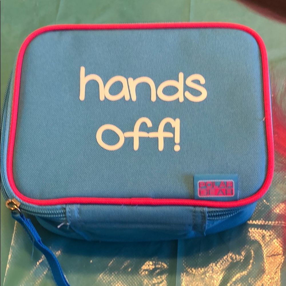 Never used . Cute little lunch cooler
